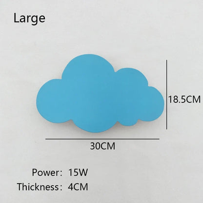 Wall Cloud Lamp Dimmable LED Nursery Light Remote Control Night Light Nursery Bedroom Decor Fall 2025 Cozy