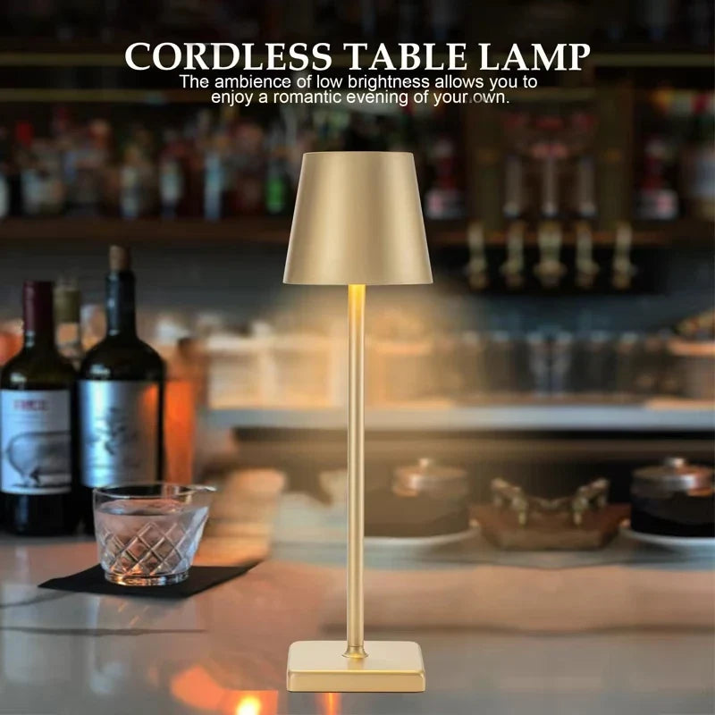 LED Table Lamp Touch Sensor Desk Night Light Ambient Bedside Light Fall 2026 Household Decor Trend