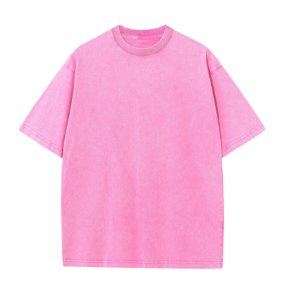 loose-fit silhouette, heavy cotton, vintage-washed streetwear tee – Oversized men's t-shirt
