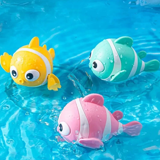Toys Bath Cute Swimming Clown Fish for Toddlers Bathtub
