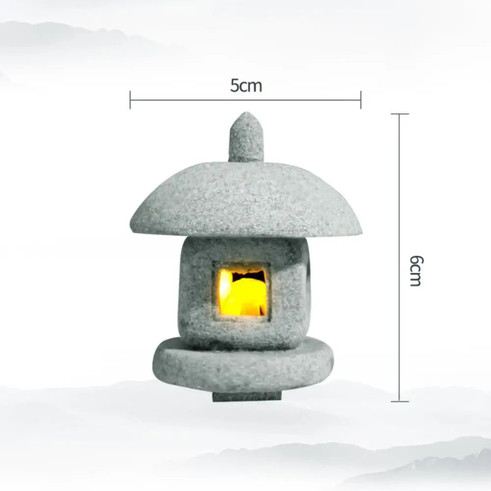 Lantern Pagoda Garden Statue Zen Yard Light Miniature Lamp for Micro Landscape Decor Fall 2026 Trend