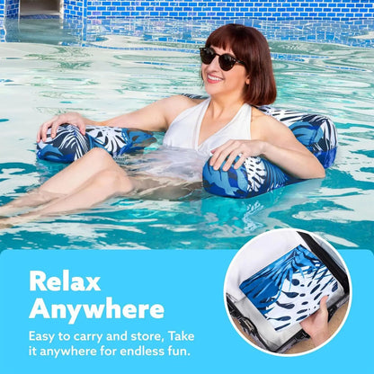 Pool Inflatable Float Hammock Chair Water Lounge Bed Summer 2026 Adults