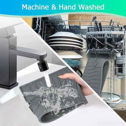 Splash Sink Guard Silicone Mat Countertop Protector