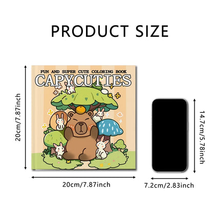 Coloring Book For Adults With Cute Patterns And Simple Drawings Fall 2025 Gift Idea