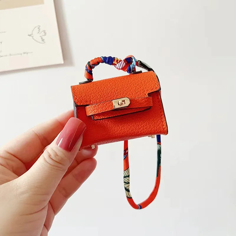 Inspired Birkin Mini Hand Bag - Business Bag Charm