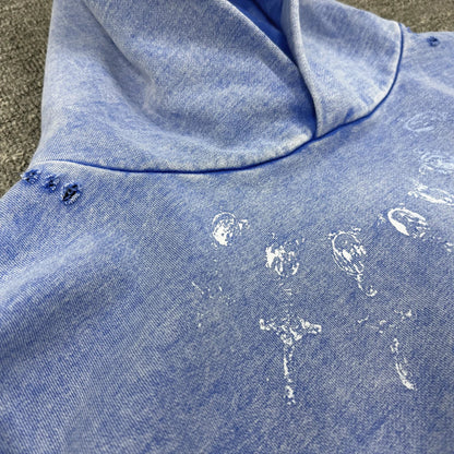 Men's Oversized Hooded Sweatshirt - Washed Cotton Street