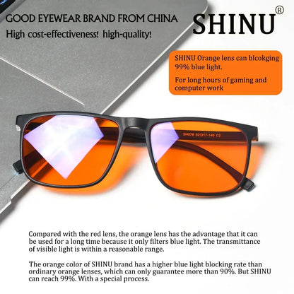 Light Blue Blocking Glasses Anti Eye Strain Eyewear For Screens TikTok Viral Fall 2026 Gift Idea