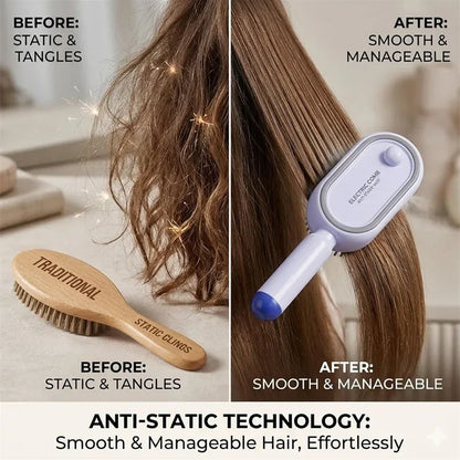 Scalp Massager 3 In 1 Self Cleaning Motor-Driven Spray Brush Battery-Powered Viral Fall 2026 Gift