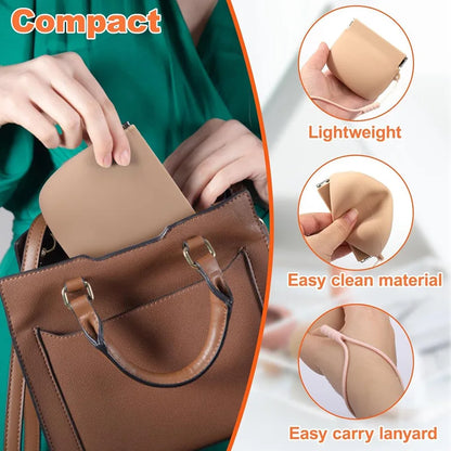 Silicone2026 Edition Dog Treat Pouch Travel Snack Bag For Pets Auto Closure Leakproof Odorless Simple-Clean Fall