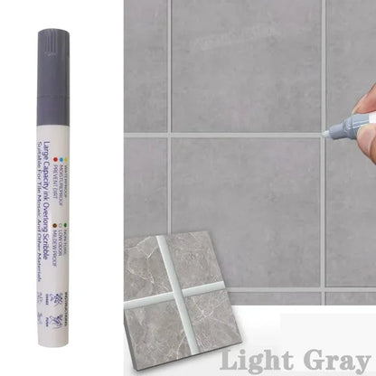 Water-Resistant Grout Pen Tile Marker Permanent Seam Repair Bathroom Kitchen Floor Wall