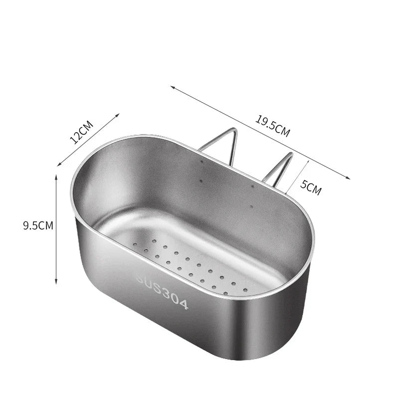 Steel Stainless Sink Strainer Basket Eco Friendly Kitchen Waste Catcher Fall 2026 For Food Debris