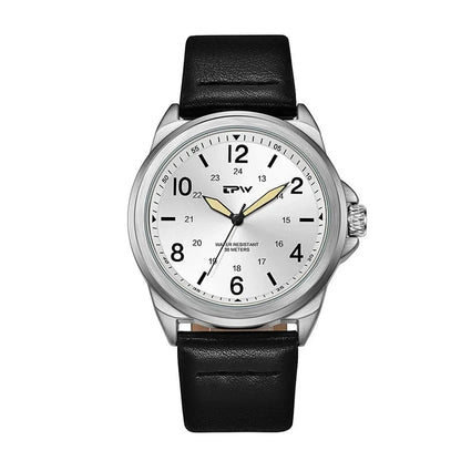 Field Rugged Watch 42mm Fabric Strap Military Analog 30M