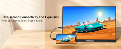 16 Inch 120Hz Travel-Friendly Monitor 1920x1200 HDR Holiday Gift