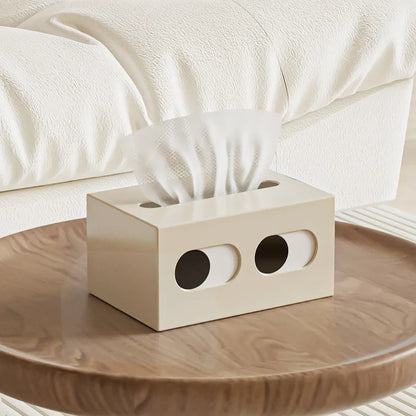 Contemporary Paper Storage Box For Table Decor, Summer 2026 Gift Idea – Tissue Box Red Organizer