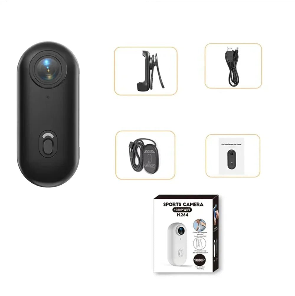 Camera Action Mini 4K 1080P Helmet And Bike Mount WiFi Full HD Sports Cam Summer 2026 Gear For Action Sports