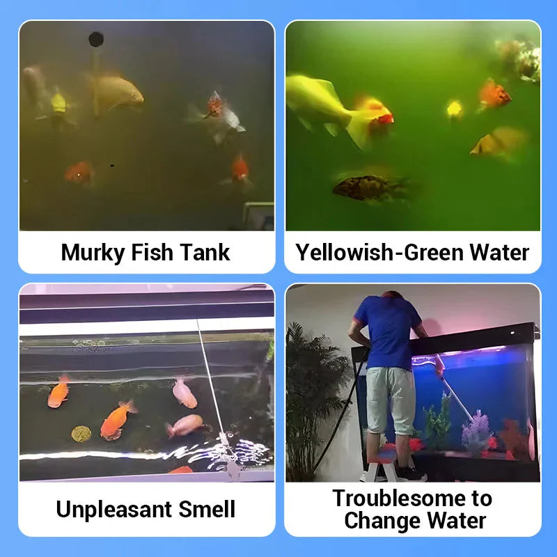 Fast-Acting Fish Tank Clarifier Eco-Friendly 2026 – Aquarium Water Purification Tablets