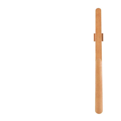 Shoehorn Wooden Magnetic 55cm Beech Long Handle Simple Wear