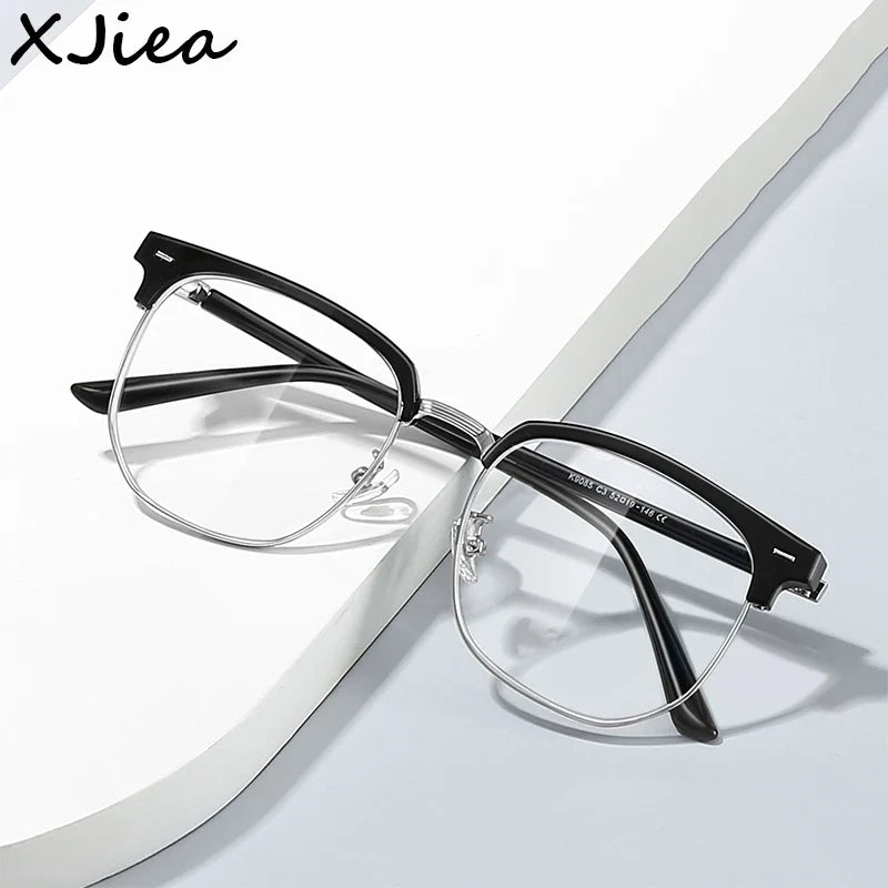 Light Blue Blocking Glasses Photochromic Rectangle Eyewear For Office And Computer Use Fall 2026 TikTok Viral Gift