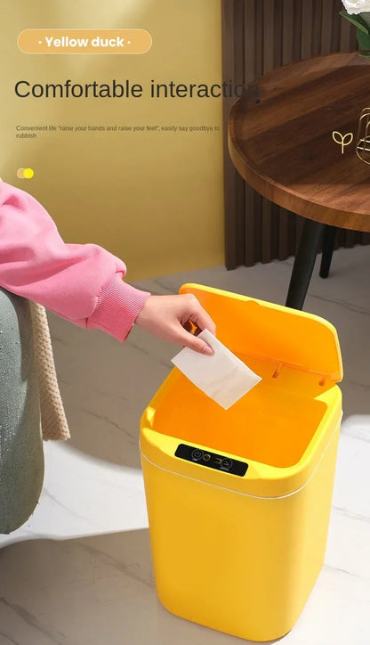 Sensor Trash Can Automatic Waste Bin Household 2025 Hands Free