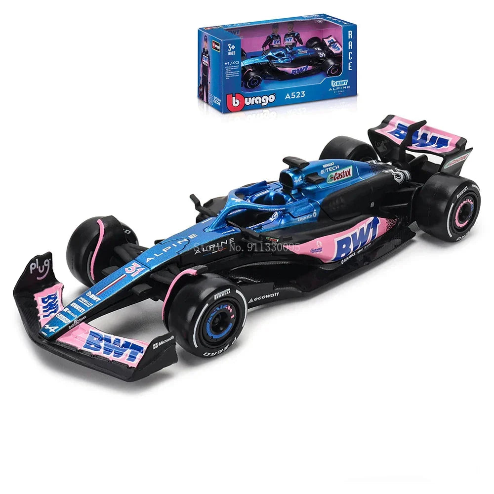 Car Die-Cast 1:43 Scale Formula One MCL60 Replica 2023 Collectible Display Model Fall 2025 Gift
