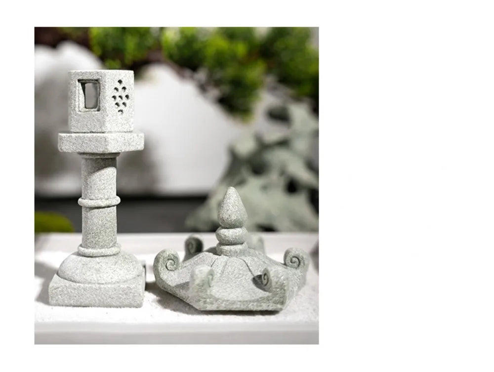 Lantern Pagoda Garden Statue Zen Yard Light Miniature Lamp for Micro Landscape Decor Fall 2026 Trend