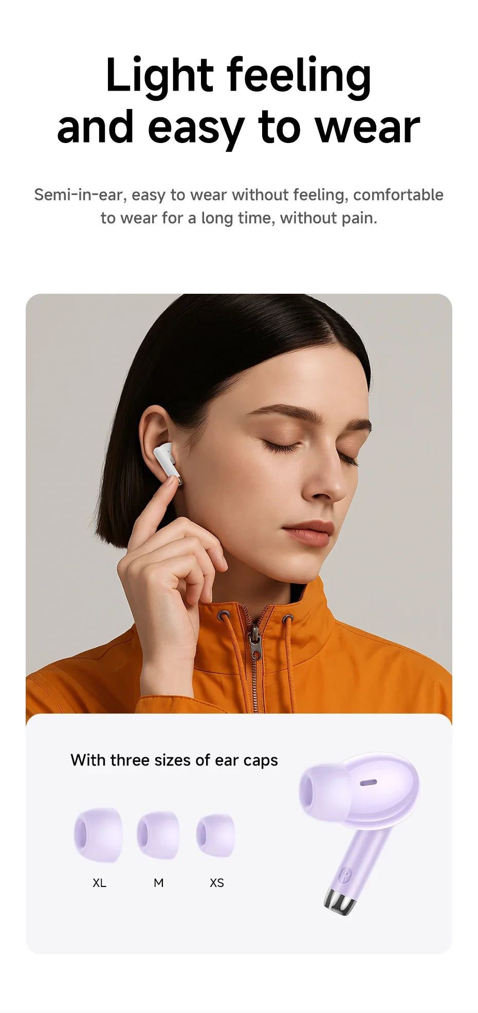 waterproof, USB-C charging, touch control, built-in mic 2026 – Cordless Bluetooth 5.3 earbuds