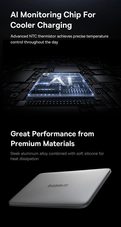 Card-Sized 10000mAh PD 27W & 5000mAh PD 20W Cordless Charging 2026 – Ultra-Slim Magnetic Power Bank