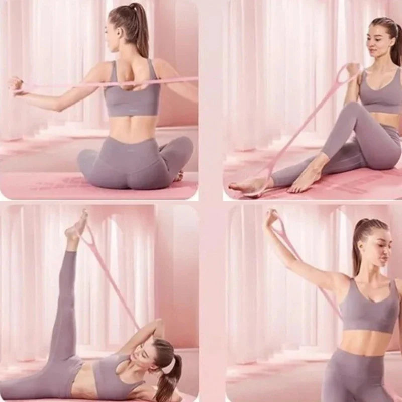 Sturdy Fitness Resistance Band - Elastic Workout Equipment for Household Training & Yoga