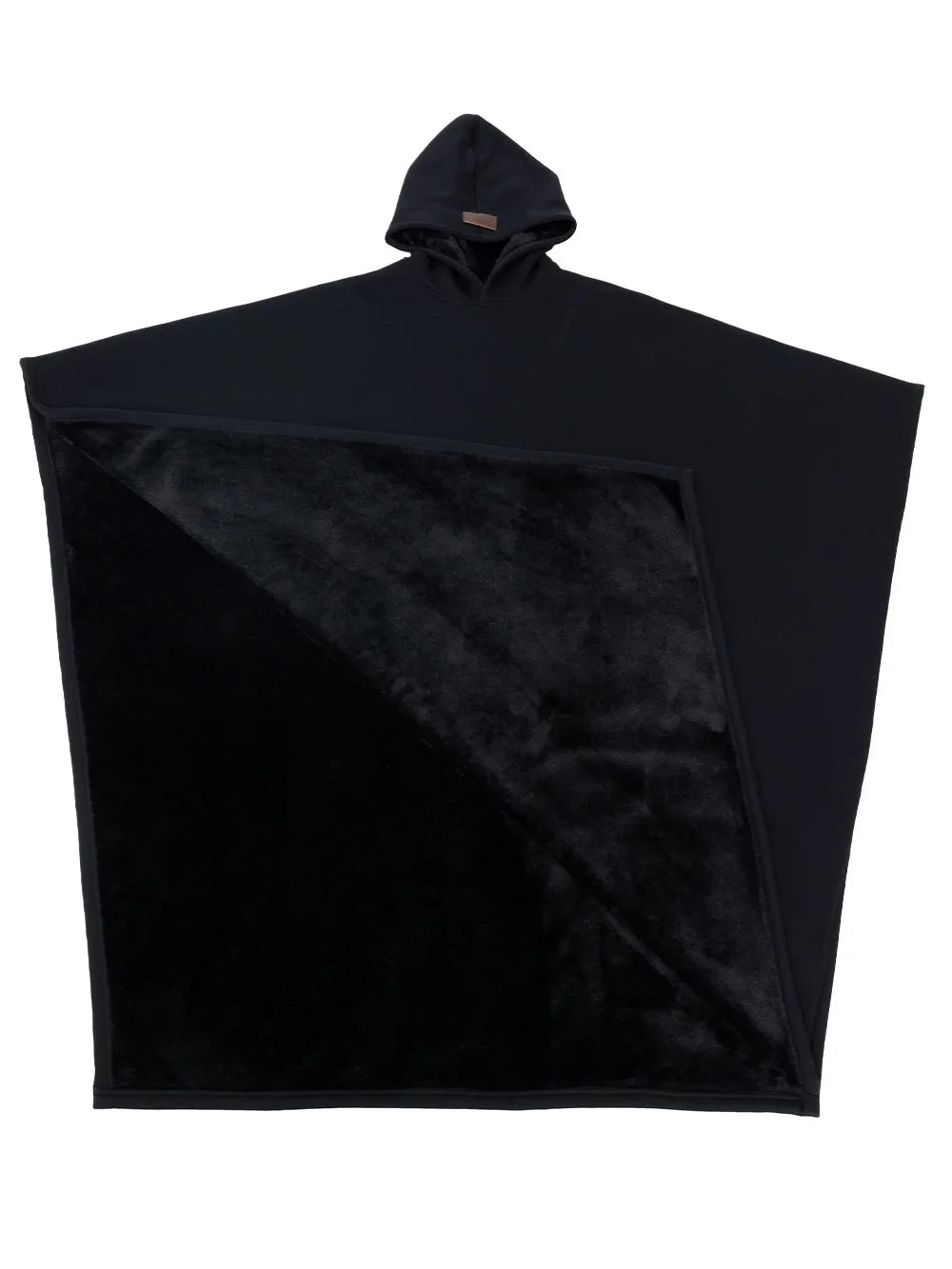 Robe Cloak Hoodie Men Casual Loose Solid Color Sweatshirt with Hat