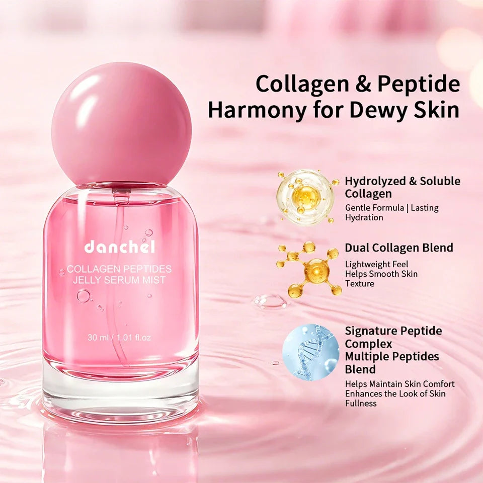 Deep Hydration Moisturizing Skin Maintenance Spray 2026 – Collagen Peptides 2-in-1 Jelly Serum & Face Mist