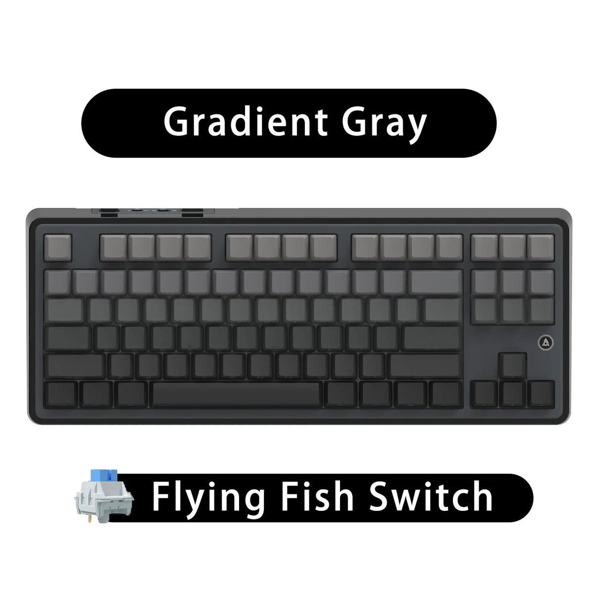 Keyboard Mechanical 87 Key Tri Mode RGB Hot Swappable