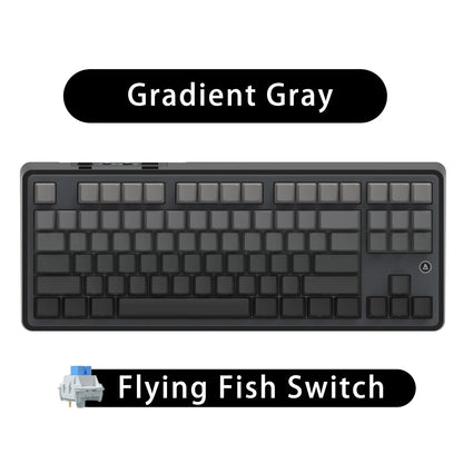Keyboard Mechanical 87 Key Tri Mode RGB Hot Swappable
