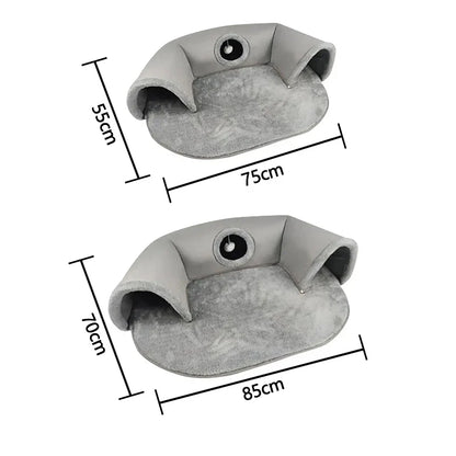 Beds Cats and Puppy Bed Accessories - Cozy Dog House for Kittens and Dogs
