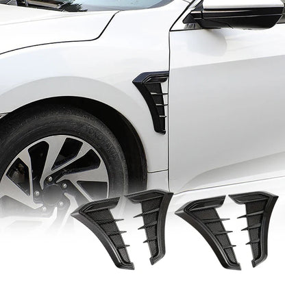 Hood Car Vents Universal Air Intake Scoop Carbon Fiber Look Exterior Decoration TikTok Viral Fall 2026 Gift Idea