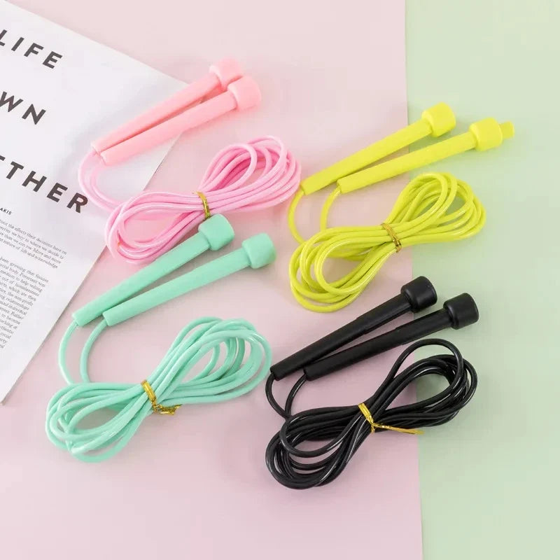 Pro-Grade PVC Skipping Rope for Weight Loss - Unisex Travel-Friendly Fitness Equipment