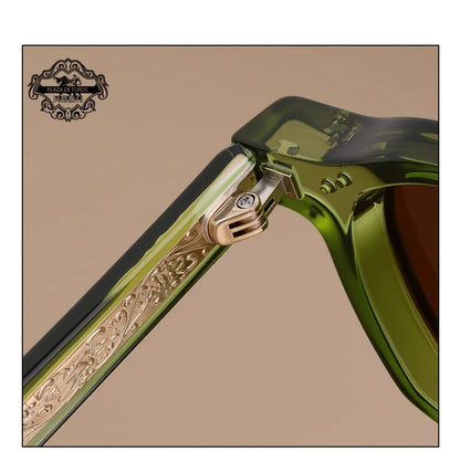 TR90 Sunglasses Frame Retro Rivets Style Unisex Polarized UV400 Summer 2026 Gift Idea