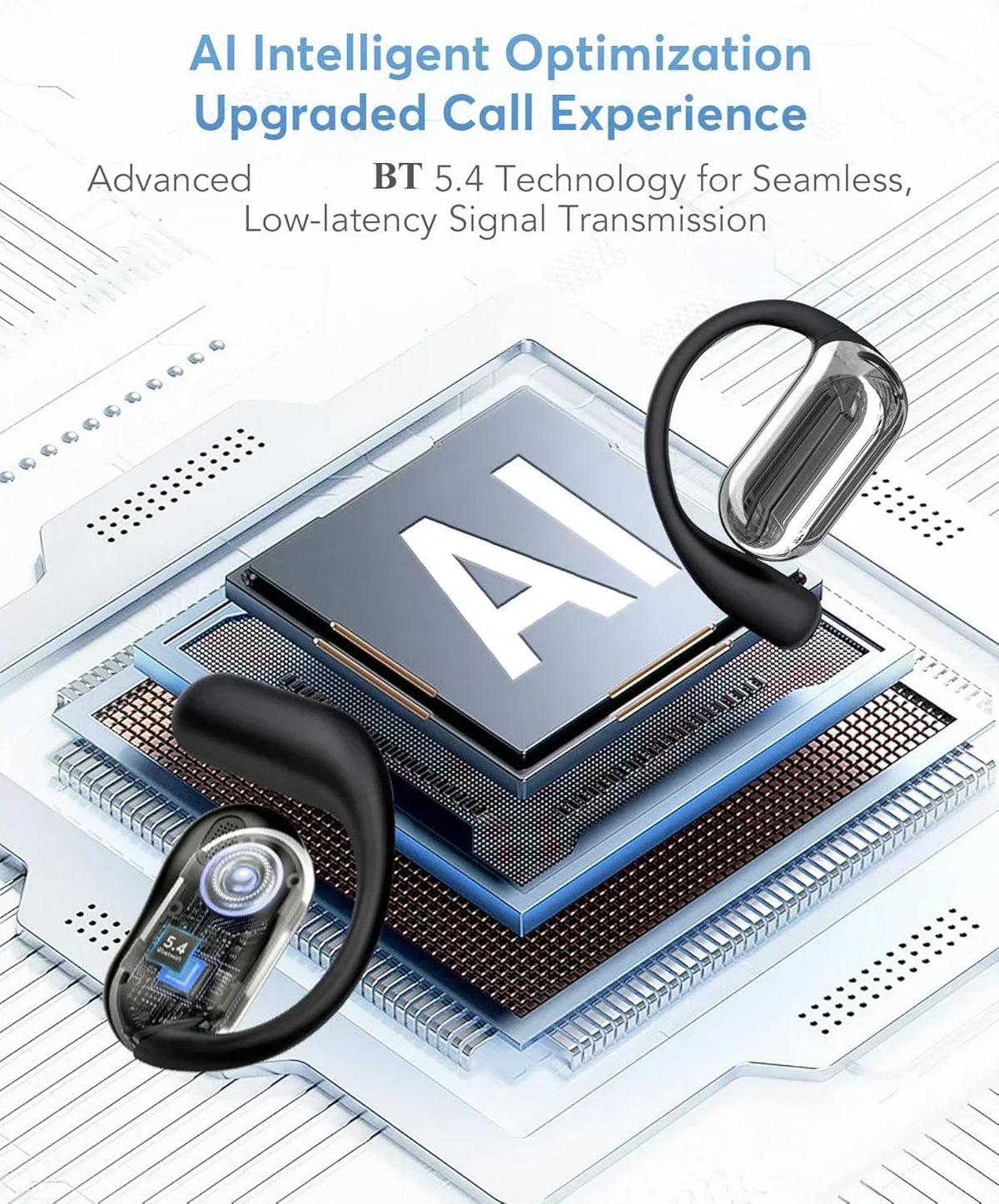 AI2025 Edition Translation Earbuds Real Time Translator Travel