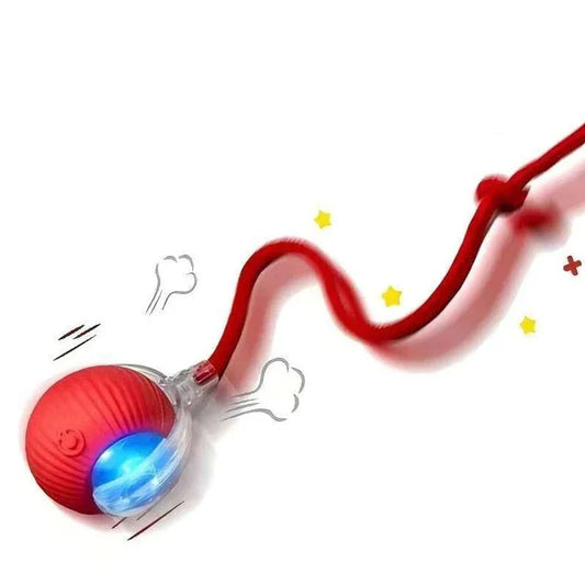 Rolling Automatic Ball Cat Toy - Interactive Mouse Imitation for Cat Training