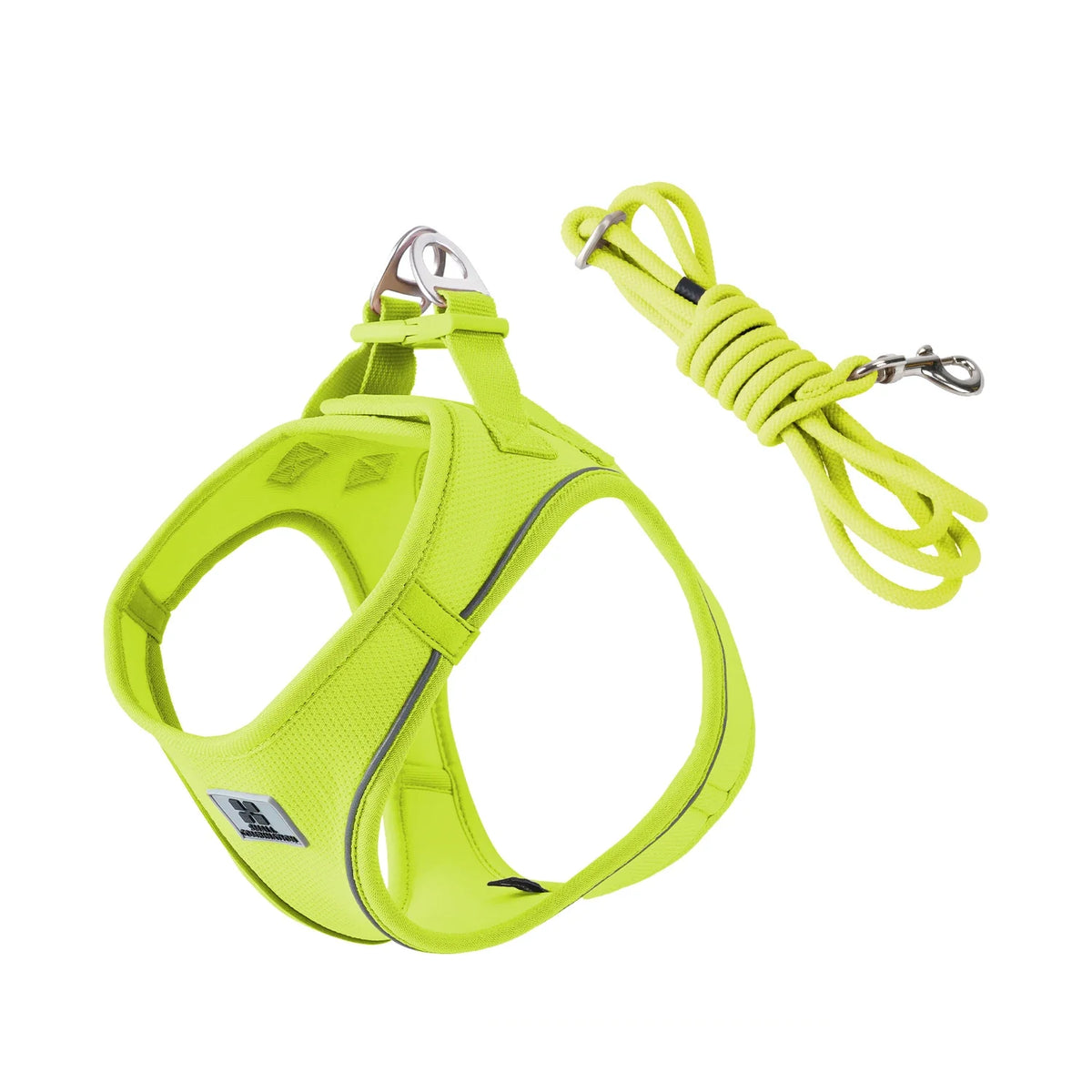 Dog Harness Leash Kit Reflective Padded Vest All Seasons Outdoor Walking Gift Idea