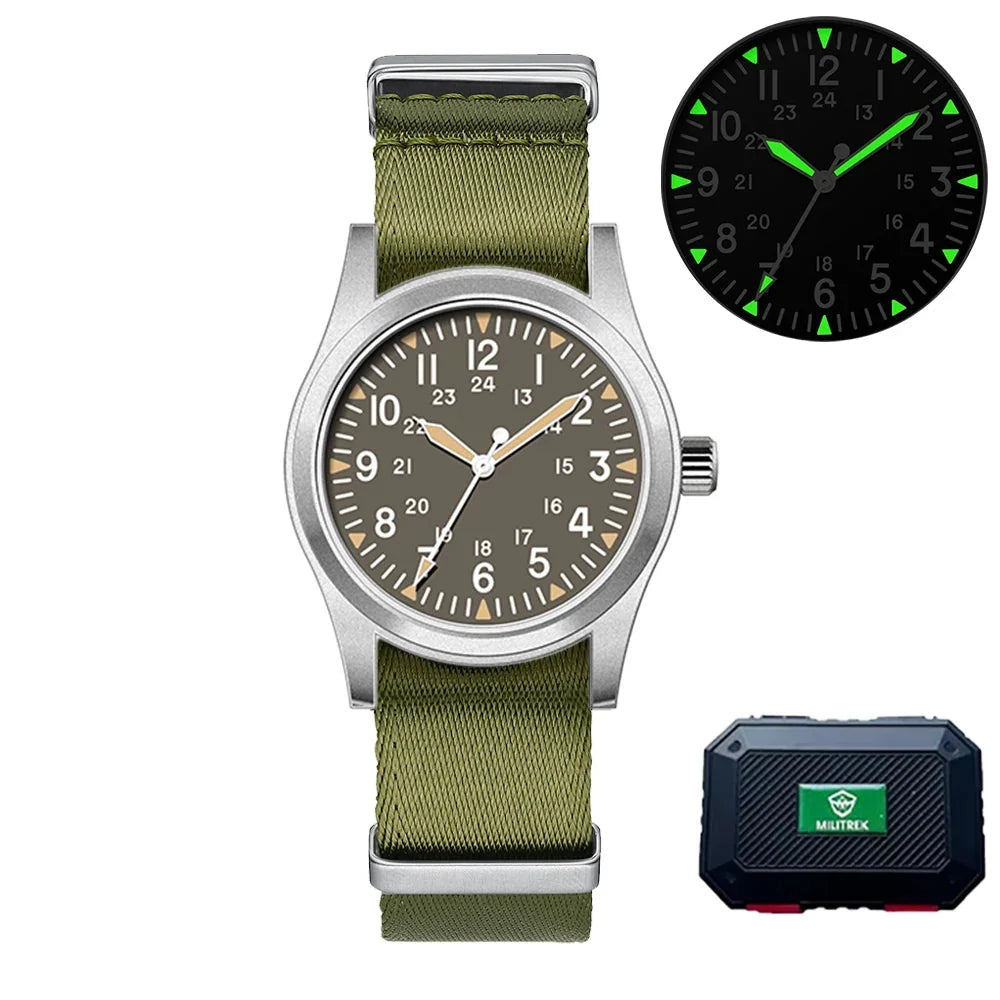 Military2025 Edition Quartz Field Watch 37mm Sapphire Fall