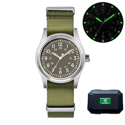 Military2025 Edition Quartz Field Watch 37mm Sapphire Fall