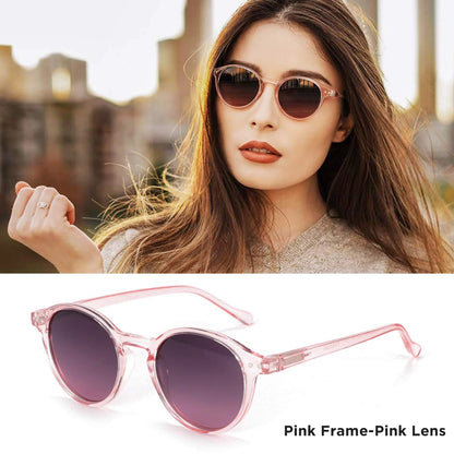 Sunglasses Polarized Round Retro Unisex Eyewear Summer 2026 Trend UV400 Protection
