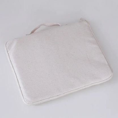 Pencil Case Canvas Kids Stationery Organizer Bag Desk Crayon Holder Back To School 2025 Travel-Friendly Tidy Workspace