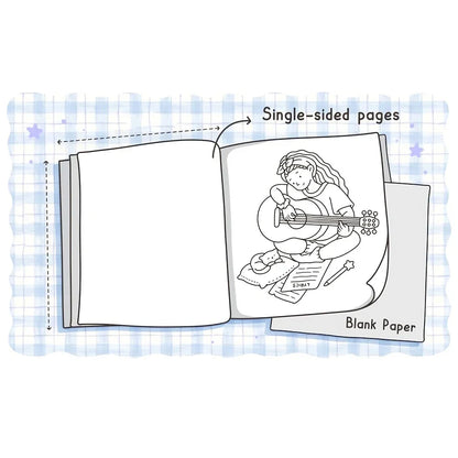 Book Coloring For Adults And Teens Cozy Warm Space Theme Fall 2025 Relaxation Gift For Solo Leisure