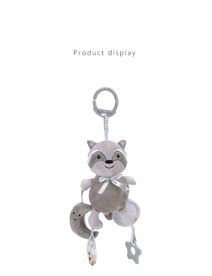 Elephant Plush Rattle Newborn Sensory Toys Plush Bell