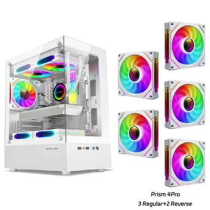 ITX Mini PC Case 240mm Water Cooling MicroATX Chassis