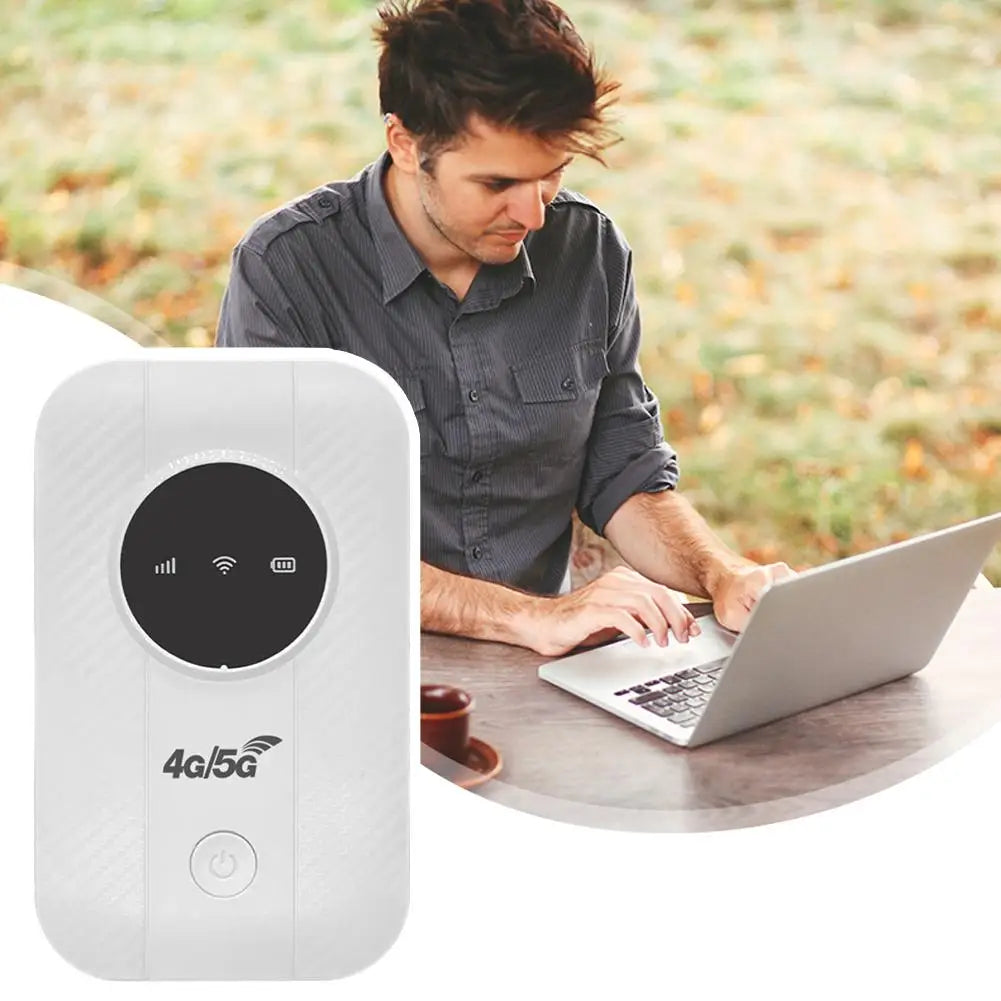Portable2026 Edition WiFi Router Travel Hotspot High Speed Compatible With 4G/5G SIM Card Required Back to School