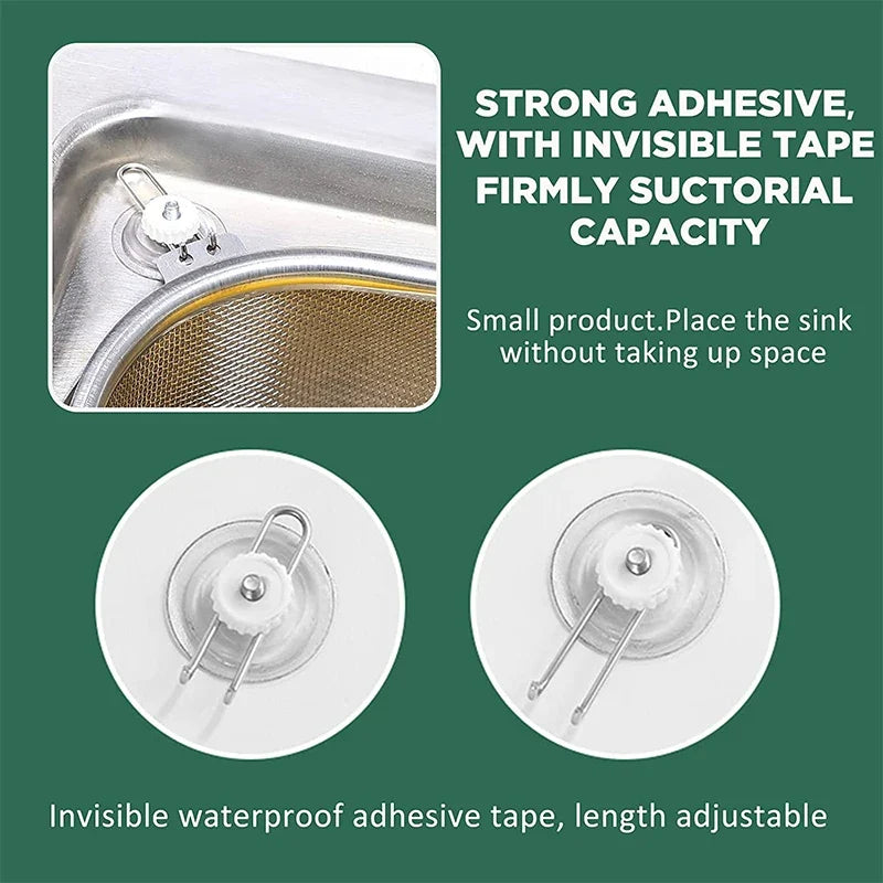 Steel Stainless Sink Strainer Basket Triangle Drainer In Sink Mesh Colander Fall 2026 Eco Friendly Kitchen Accessory