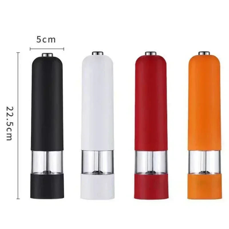 Motor-Driven Salt Pepper Grinder With LED Flexible Coarseness
