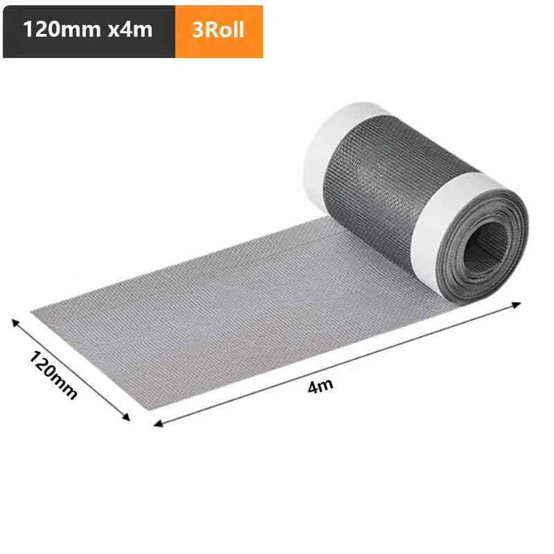Drain Shower Hair Catcher Mesh Filter Self Adhesive Cuttable Roll Disposable Hair Filter For Bathroom And Kitchen Sink